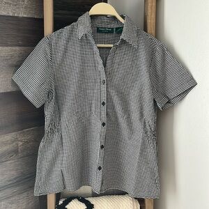 Vintage Plaid Top